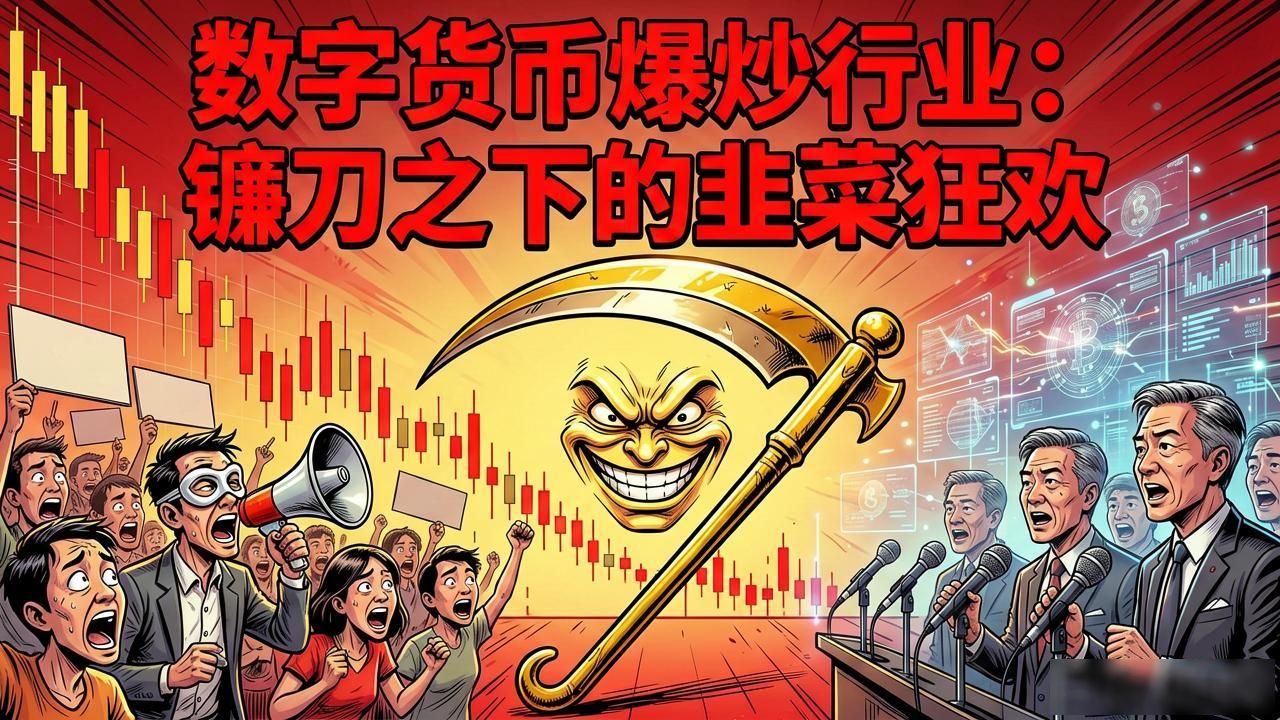 数字货币爆炒行业：镰刀之下的韭菜狂欢