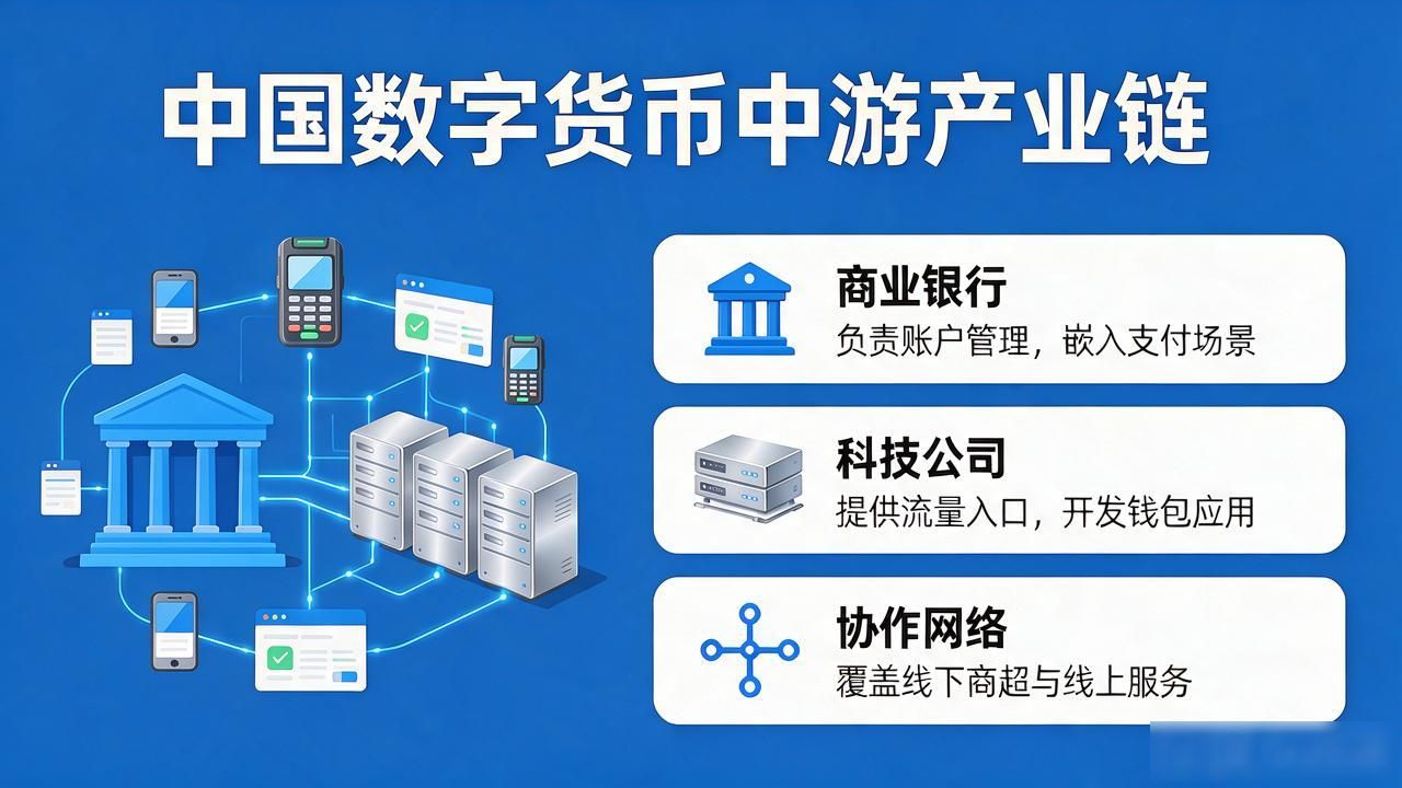中国数字货币产业链，上下游都在忙什么？