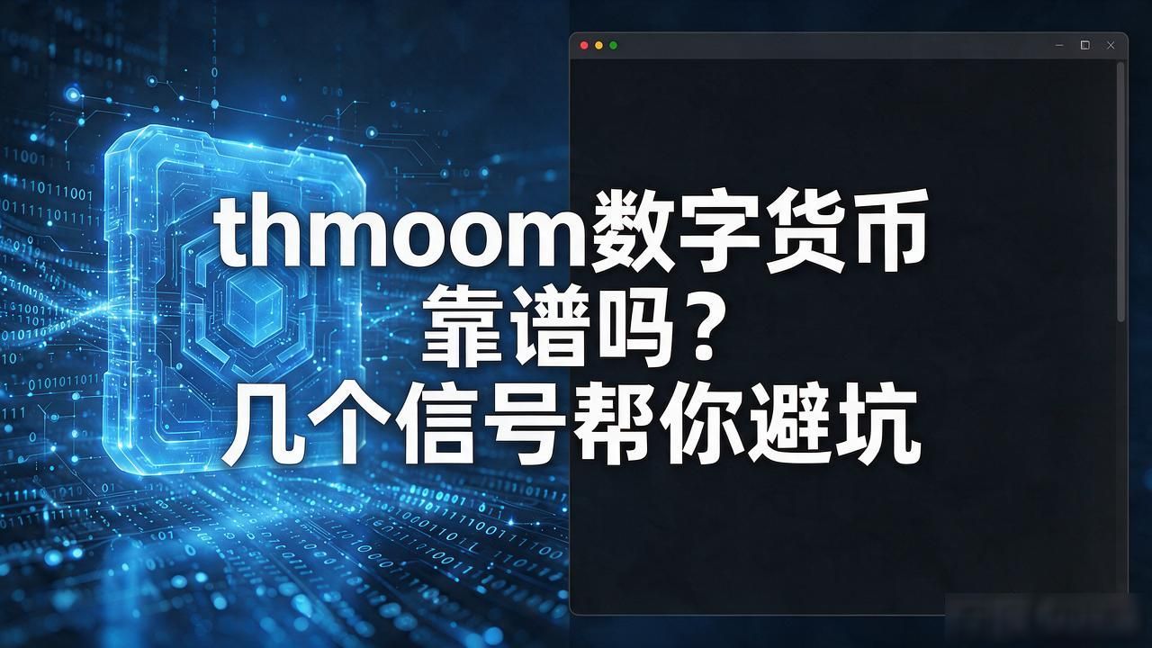 thmoom数字货币靠谱吗？几个信号帮你避坑
