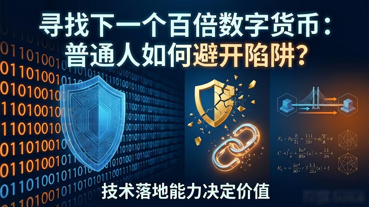 早期潜伏价值_下一个百倍数字货币_技术落地能力