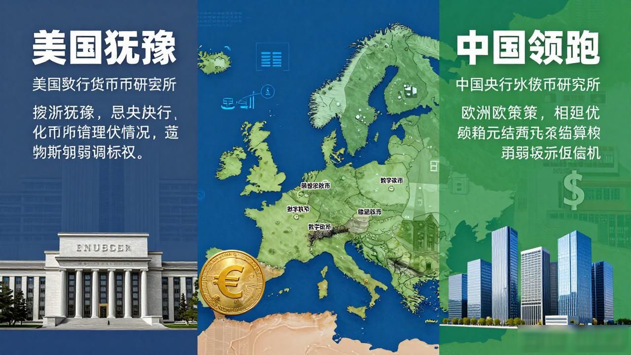 各国央行数字货币态度大不同，美国犹豫 vs 中国领跑