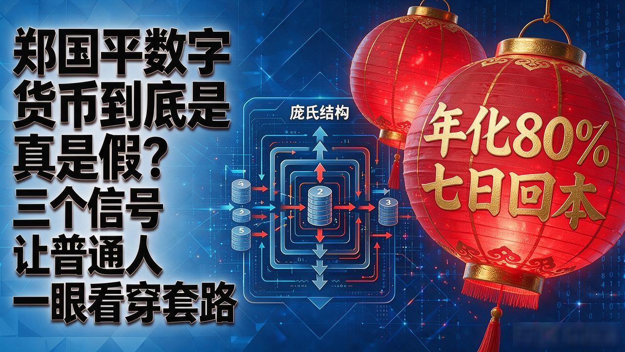 郑国平数字货币_庞氏结构骗局_数字货币风险