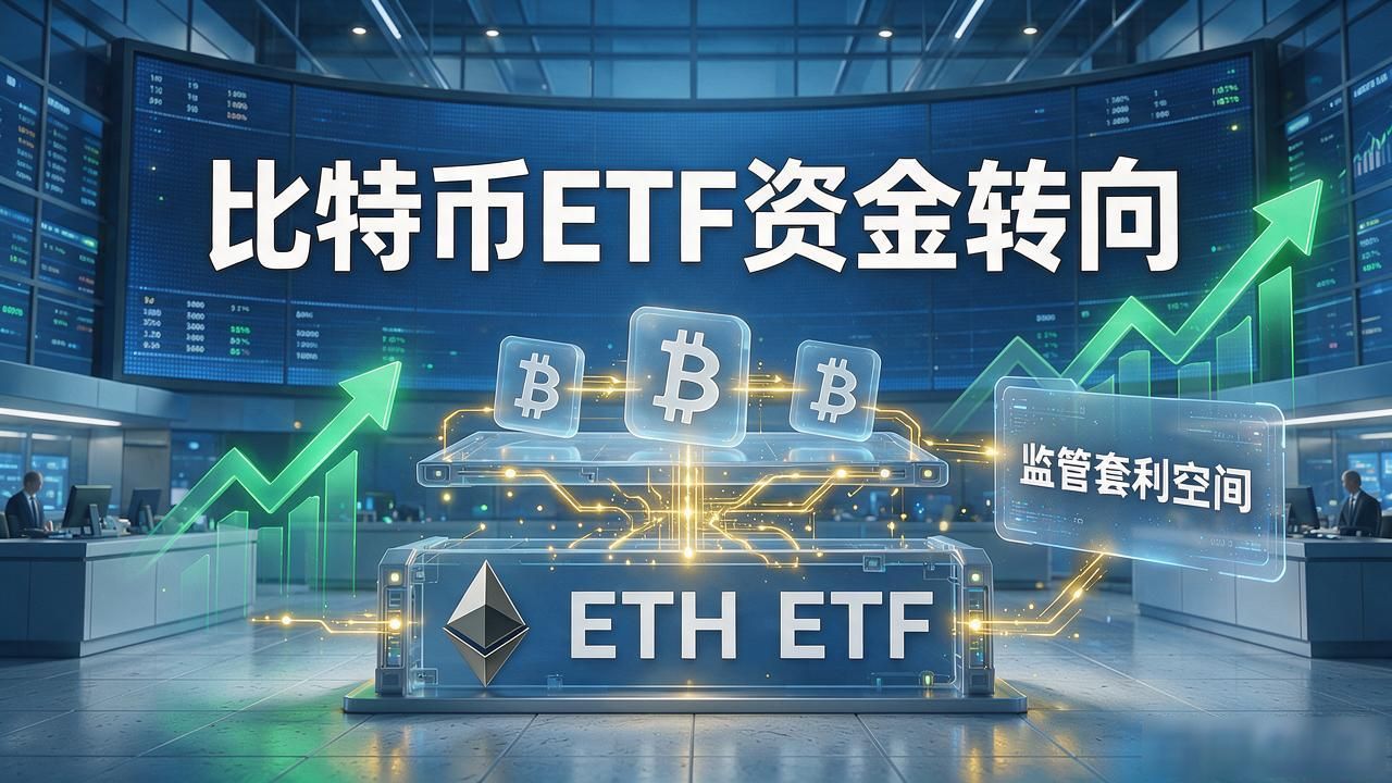 美股数字货币最新消息：比特币ETF资金转向，监管在松