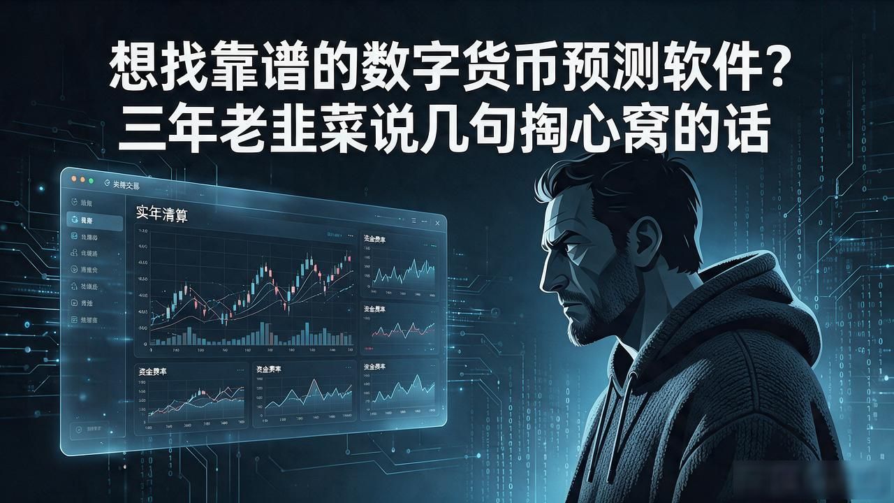 想找靠谱的数字货币预测软件？三年老韭菜说几句掏心窝的话