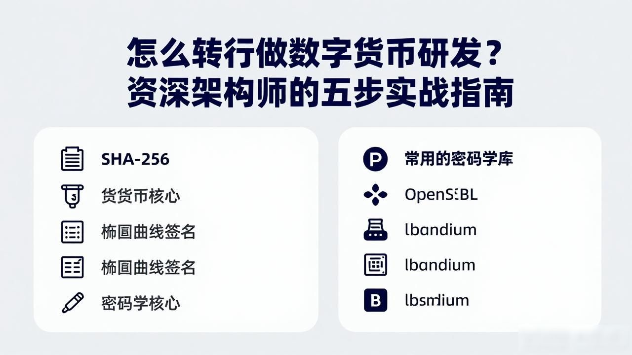 怎么转行做数字货币研发？资深架构师的五步实战指南