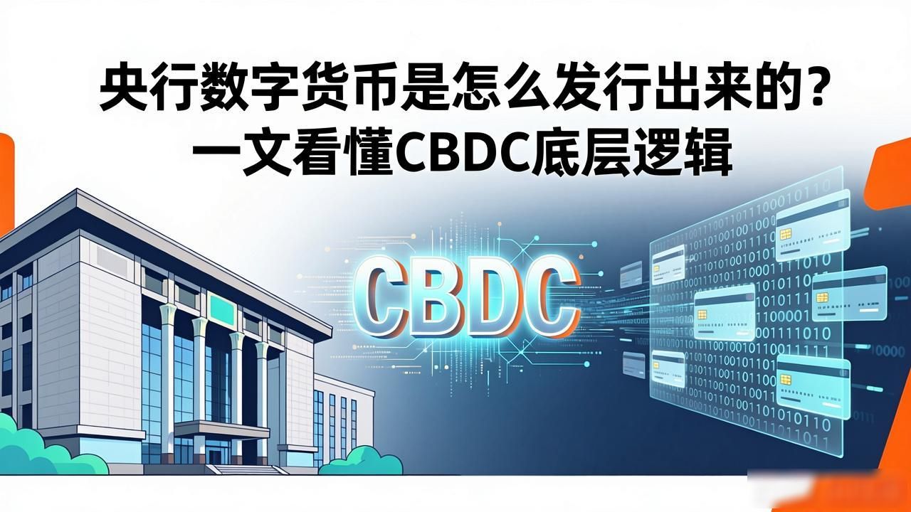 央行数字货币是怎么发行出来的？一文看懂CBDC底层逻辑