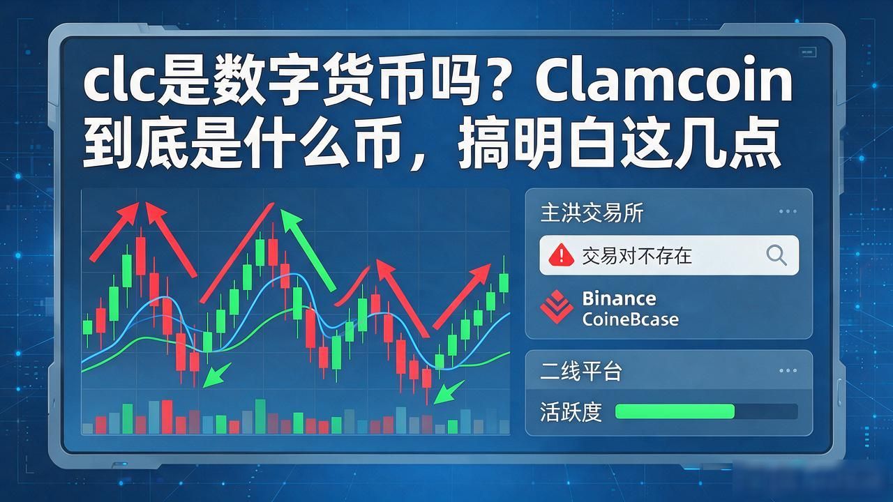 clc是数字货币吗？ClamCoin到底是什么币，搞明白这几点