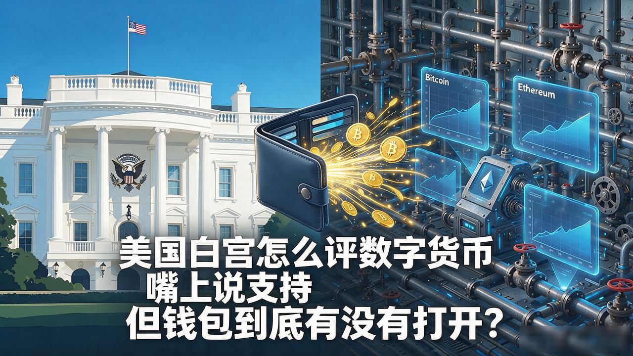 美国白宫怎么评数字货币 嘴上说支持 但钱包到底有没有打开