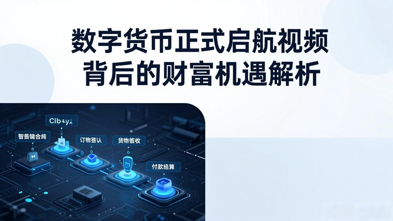 数字货币正式启航视频背后的财富机遇解析