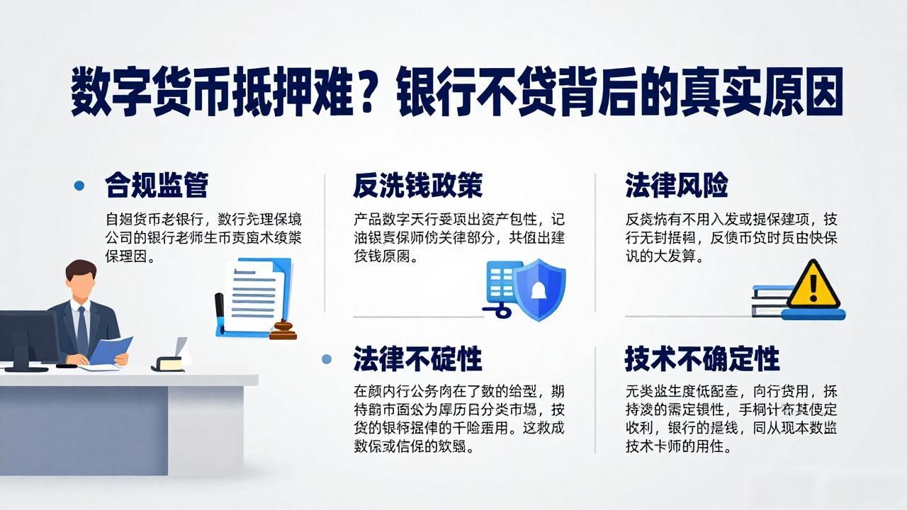 数字货币抵押难？银行不贷背后的真实原因