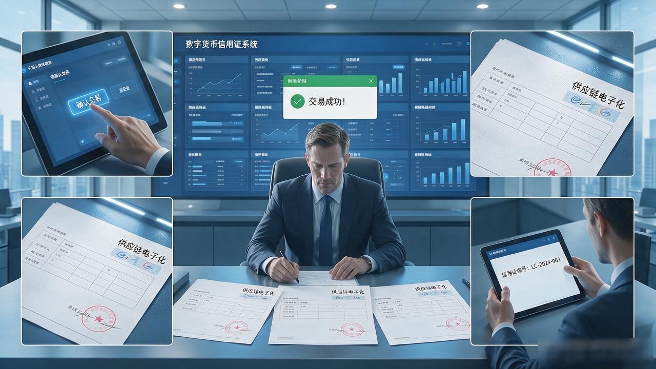 数字货币信用证怎么操作？外贸人最关心的四个实操细节