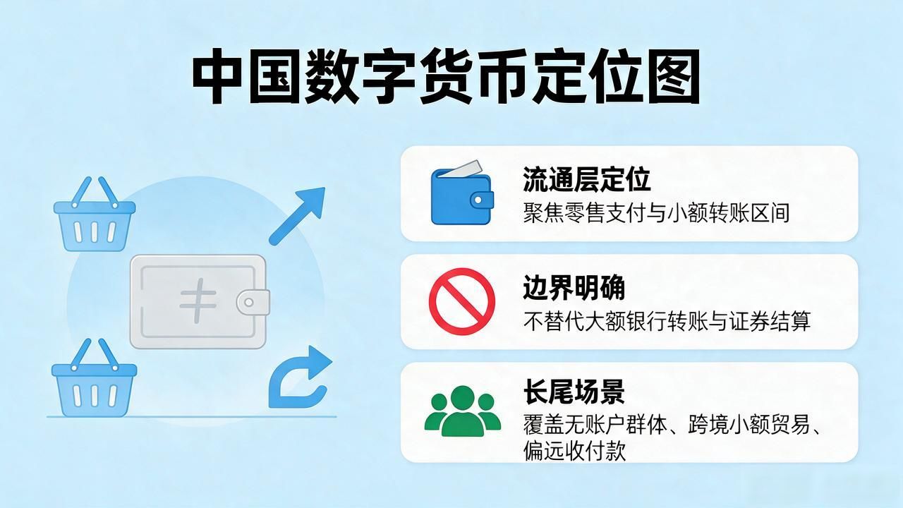 中国数字货币定位图：发行、流通、技术、监管，一张图全讲明白
