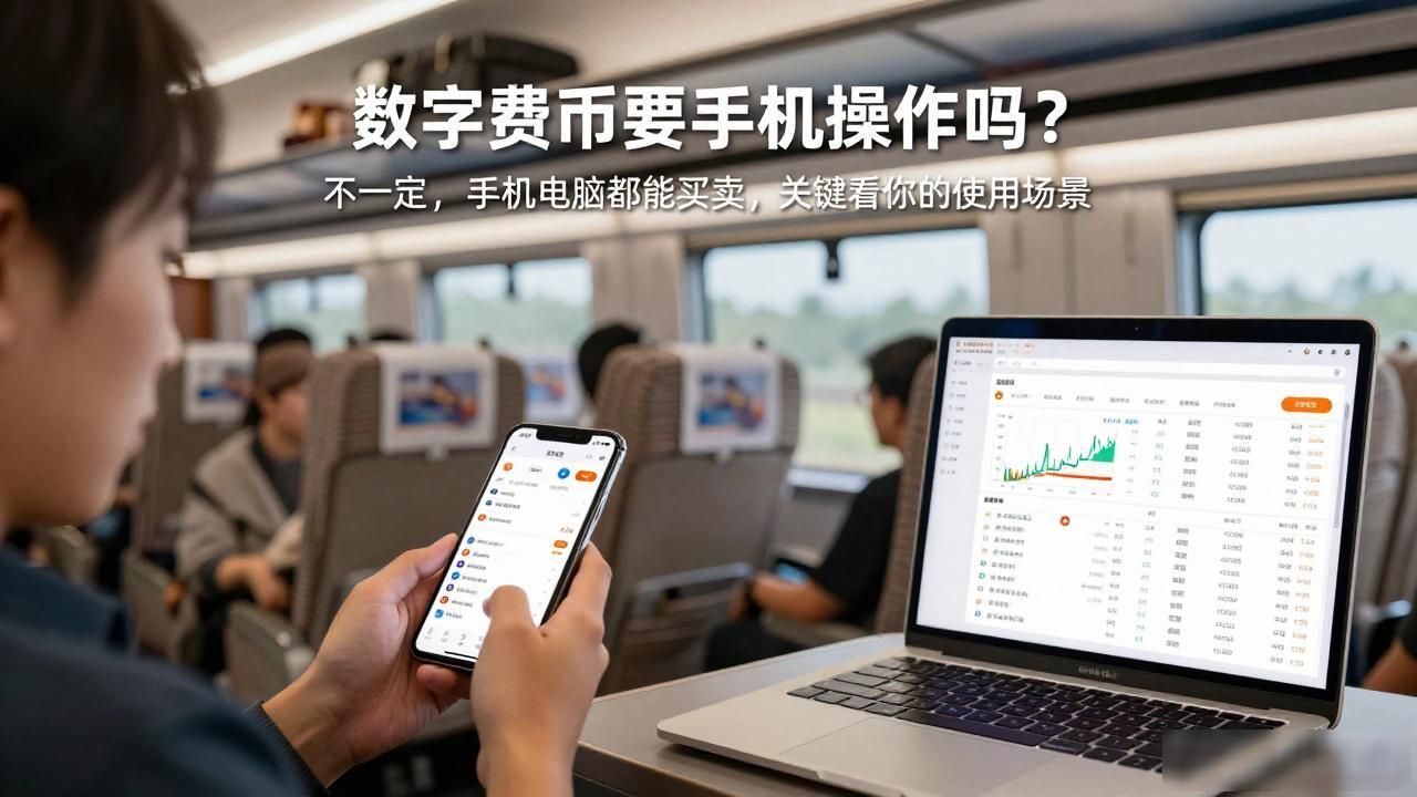 数字货币电脑交易_数字货币要手机操作吗_数字货币手机交易
