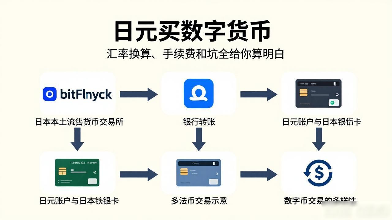 日元买数字货币到底亏不亏？汇率换算、手续费和坑全给你算明白