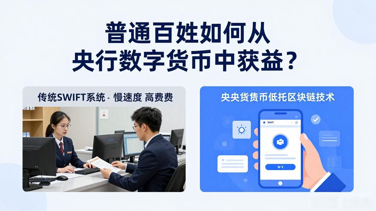 普通百姓如何从央行数字货币中获益？