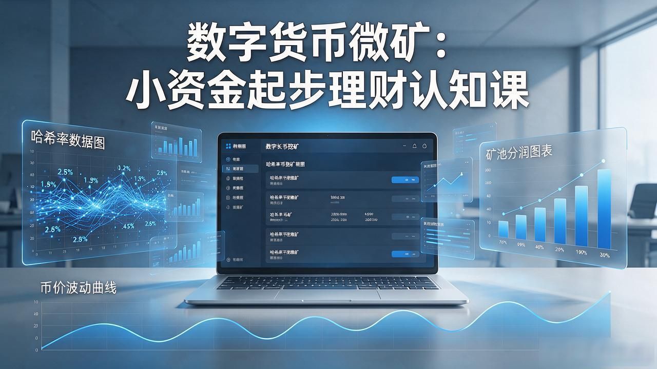 数字货币微矿_云平台挖矿体验_数字货币微矿