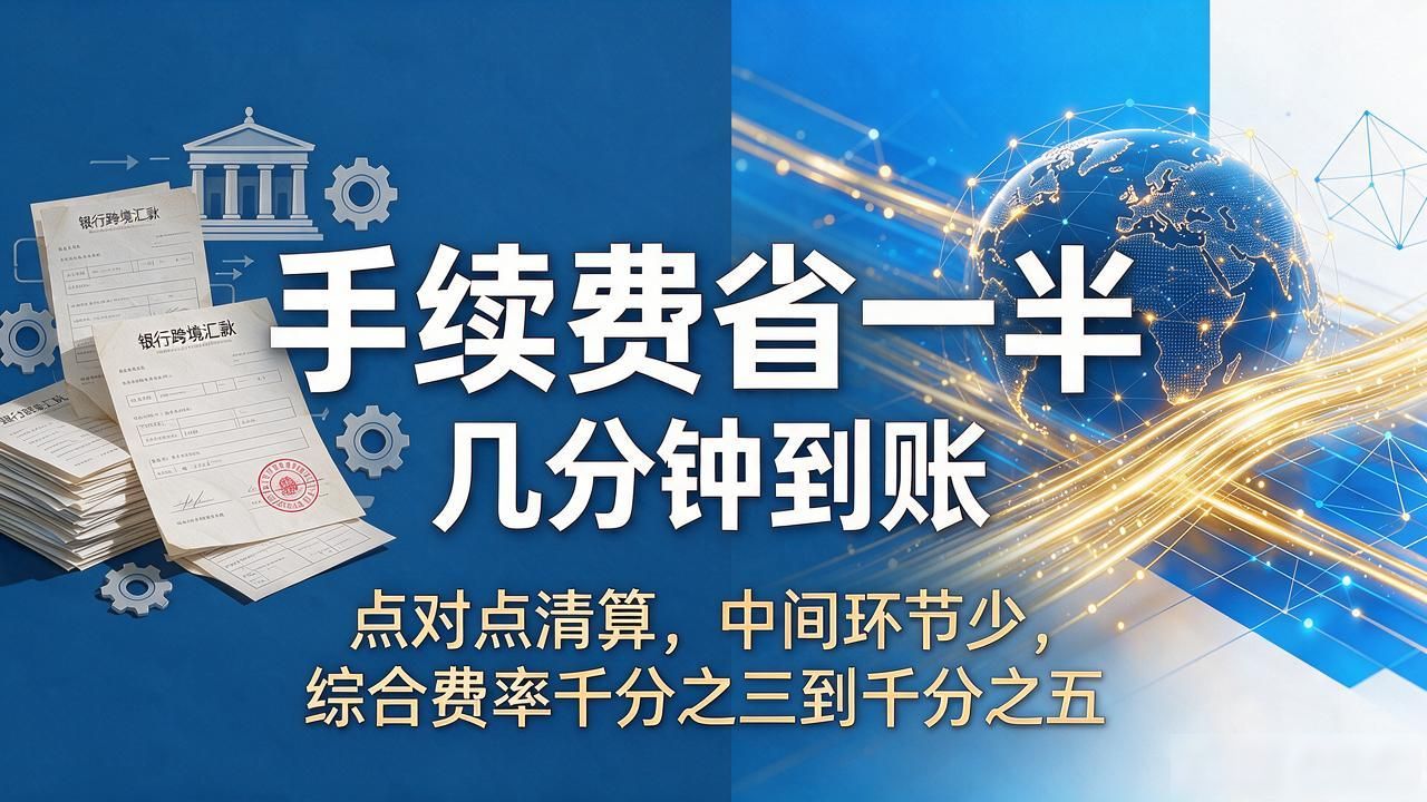 国际货币数字交易怎么操作？几分钟到账、手续费省一半，跟银行差在哪