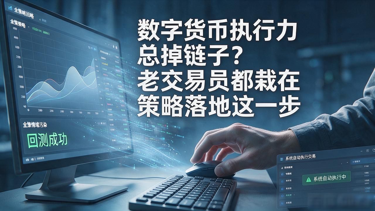 数字货币执行力总掉链子？老交易员都栽在策略落地这一步