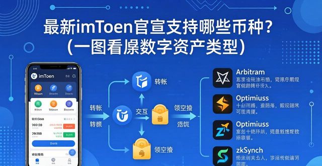最新imToken官宣支持哪些币种？一图看懂数字资产类型