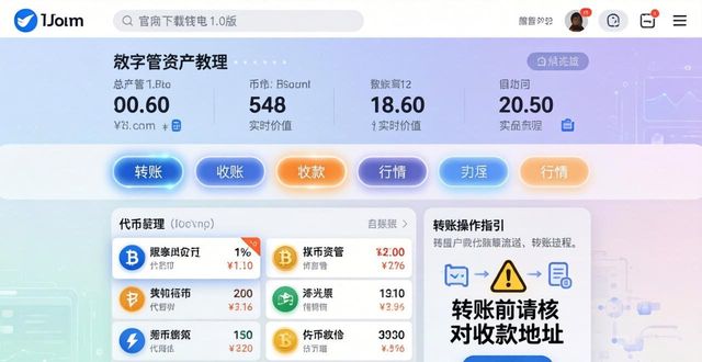 imToken 1.0版官网下载教程：几步搞定数字资产全面管理