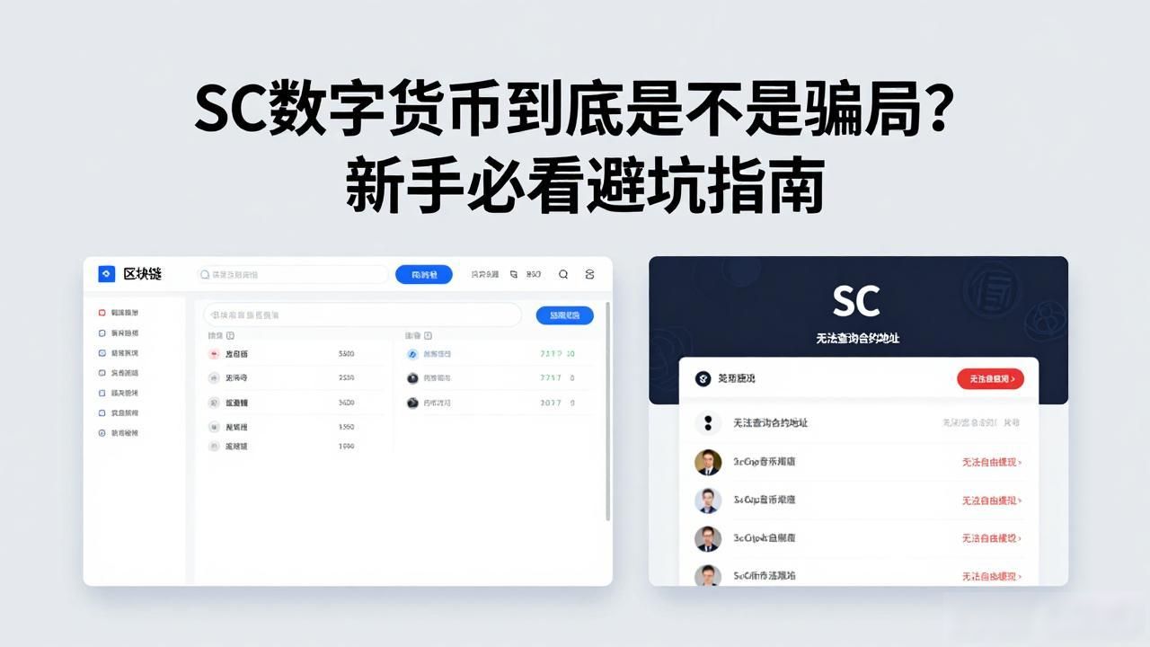 sc是什么数字货币_SC数字货币真伪判断_SC数字货币风险
