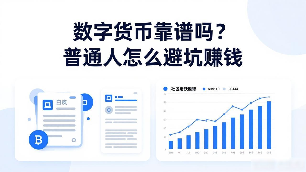 j数字货币靠谱吗？普通人怎么避坑赚钱