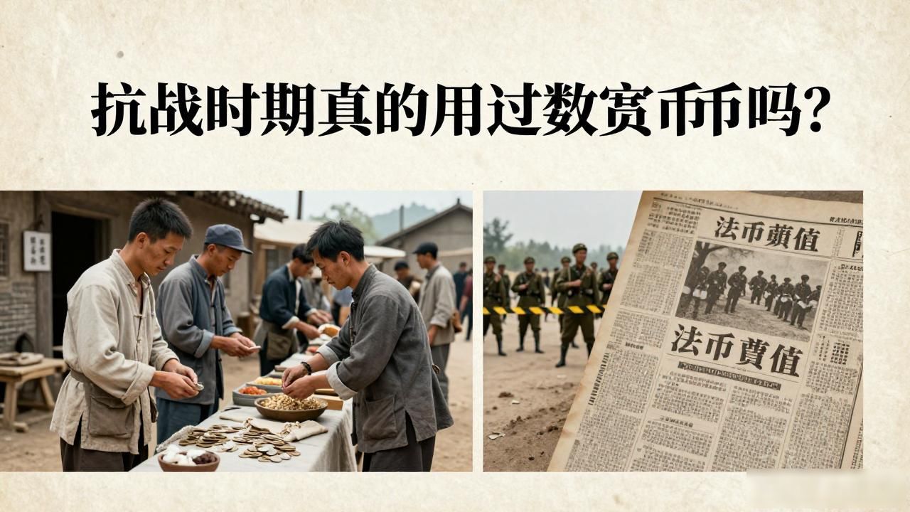 抗战时期真的用过数字货币吗？