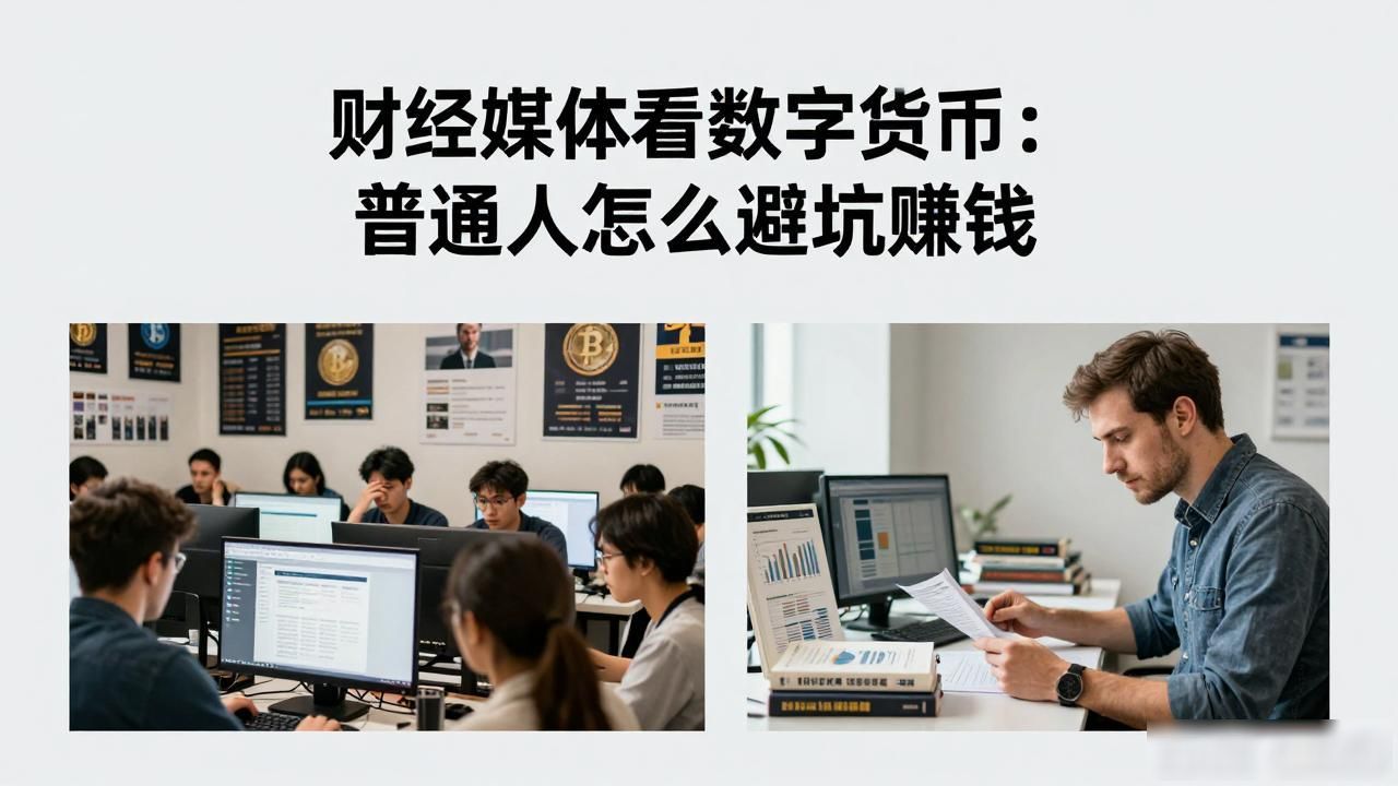 财经媒体看数字货币：普通人怎么避坑赚钱