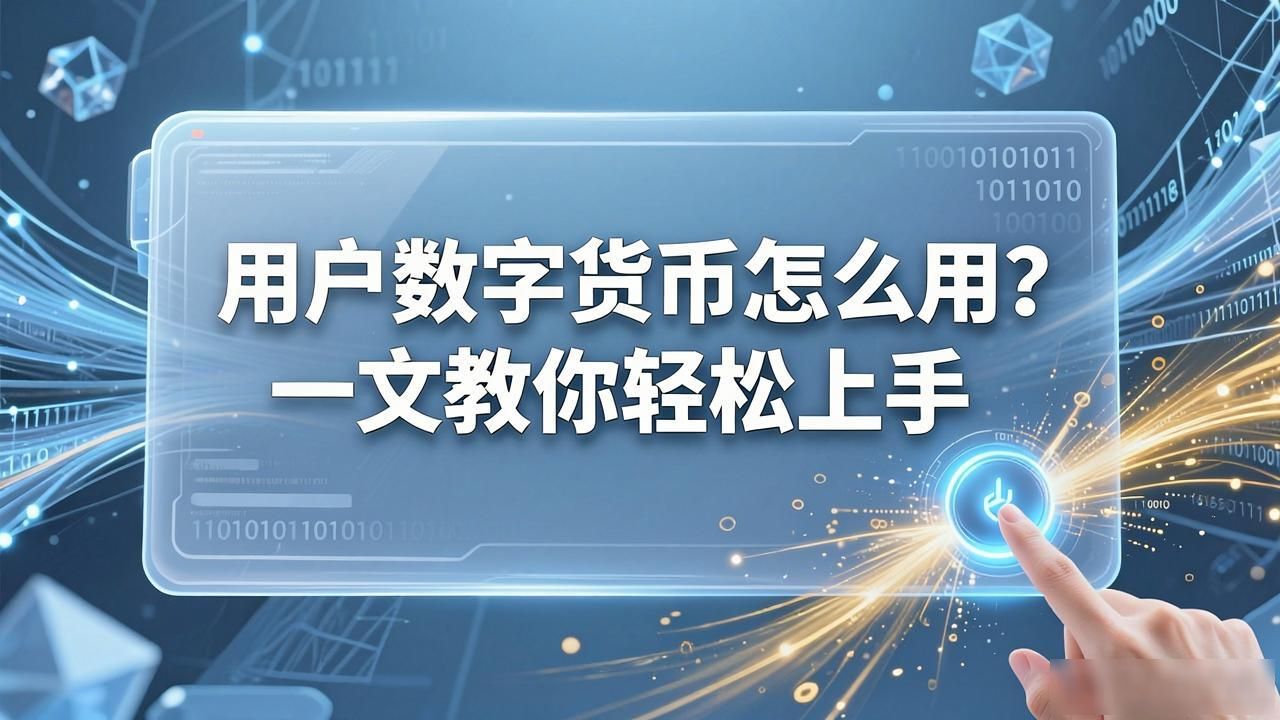 数字货币怎么用 数字人民币开户流程 加密货币交易存储方法_用户数字货币怎么用