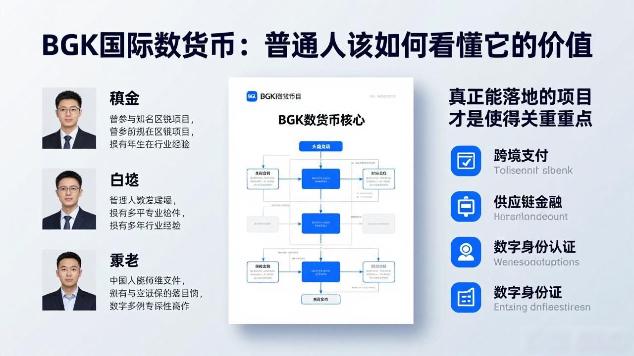 BGK国际数字货币：普通人该如何看懂它的价值