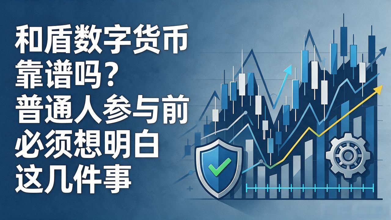 和盾数字货币靠谱吗？普通人参与前必须想明白这几件事
