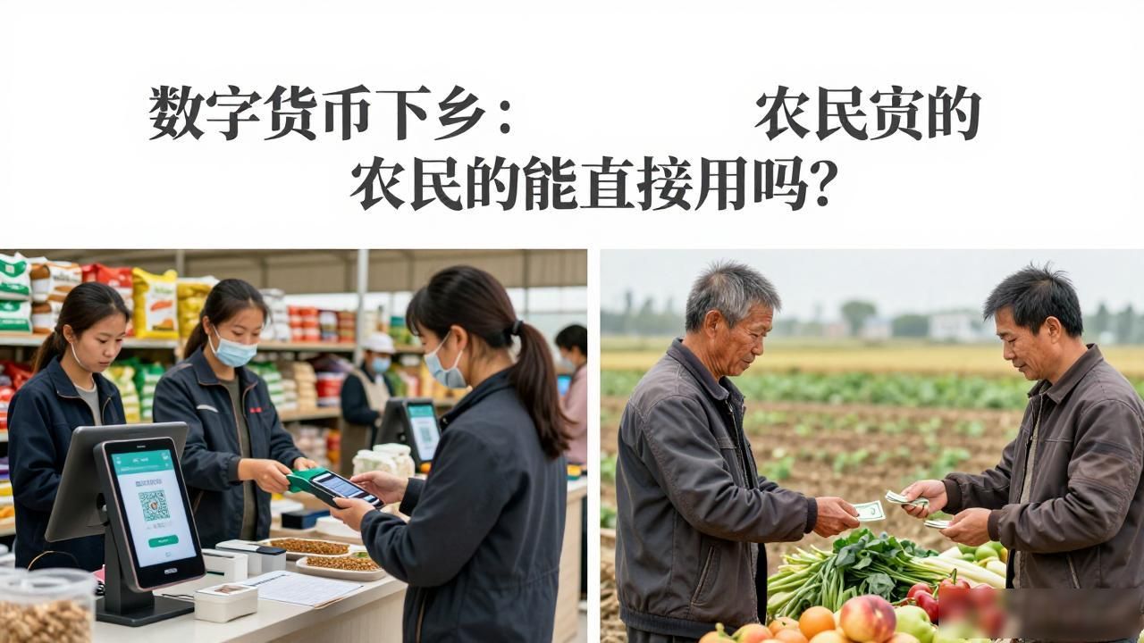 数字货币下乡：农民真的能直接用吗？