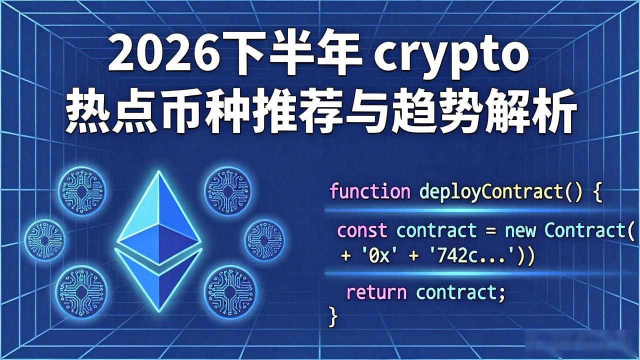 2026下半年 crypto 热点币种推荐与趋势解析