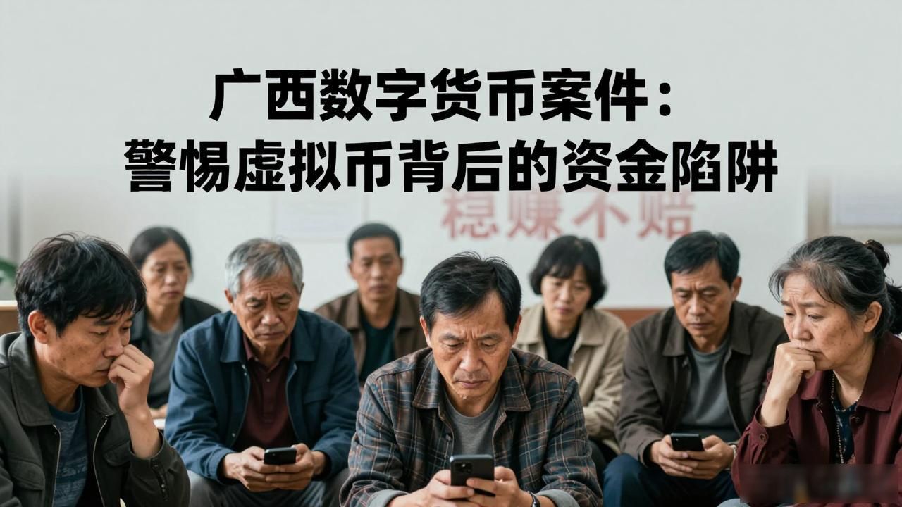 广西数字货币案件：警惕虚拟币背后的资金陷阱