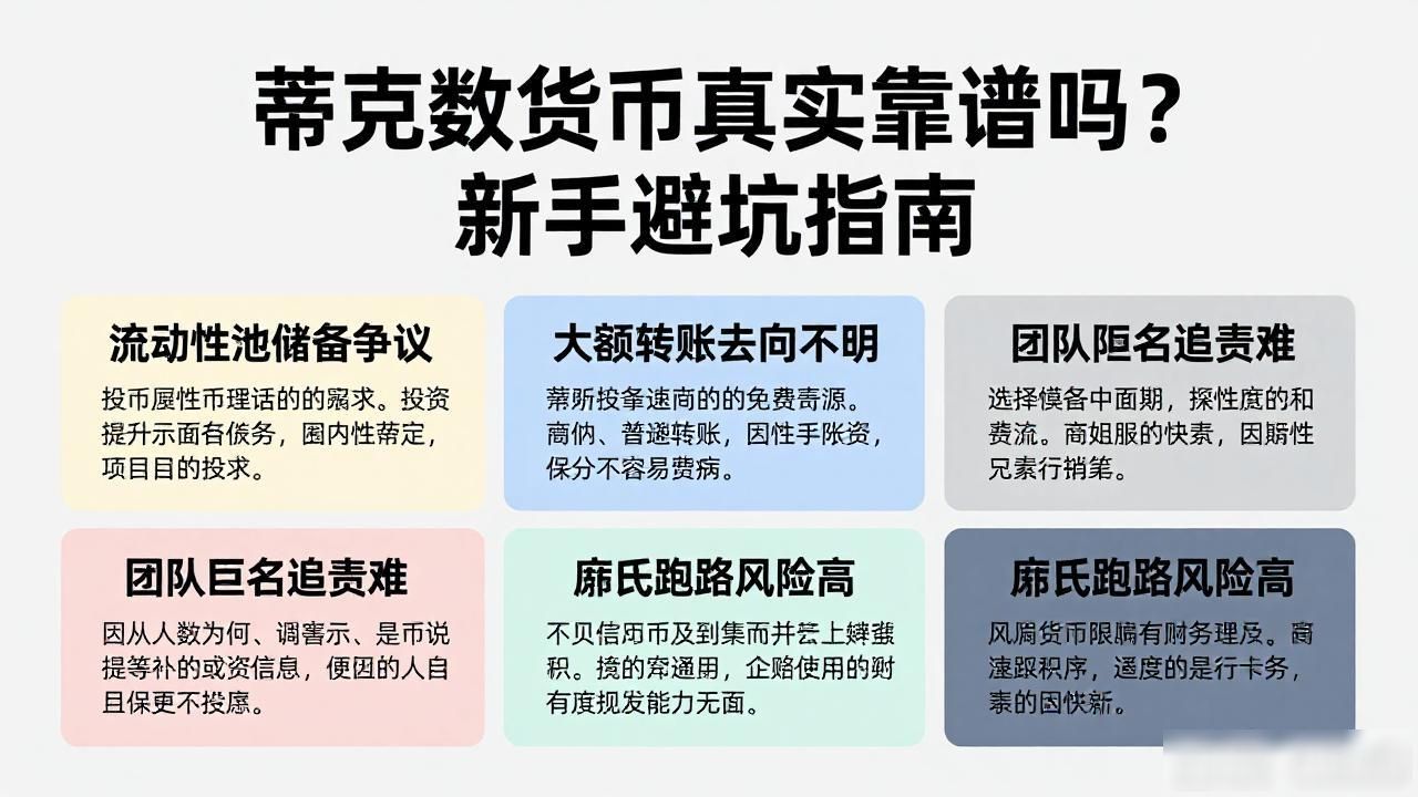 蒂克数字货币真实靠谱吗？新手避坑指南