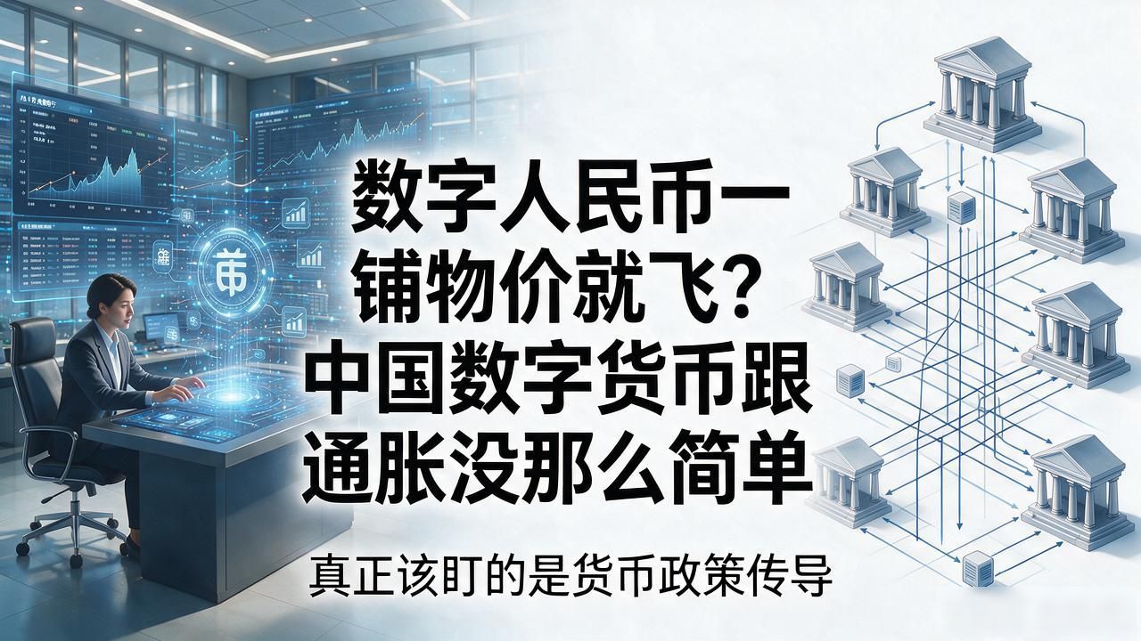 数字人民币一铺物价就飞？中国数字货币跟通胀没那么简单