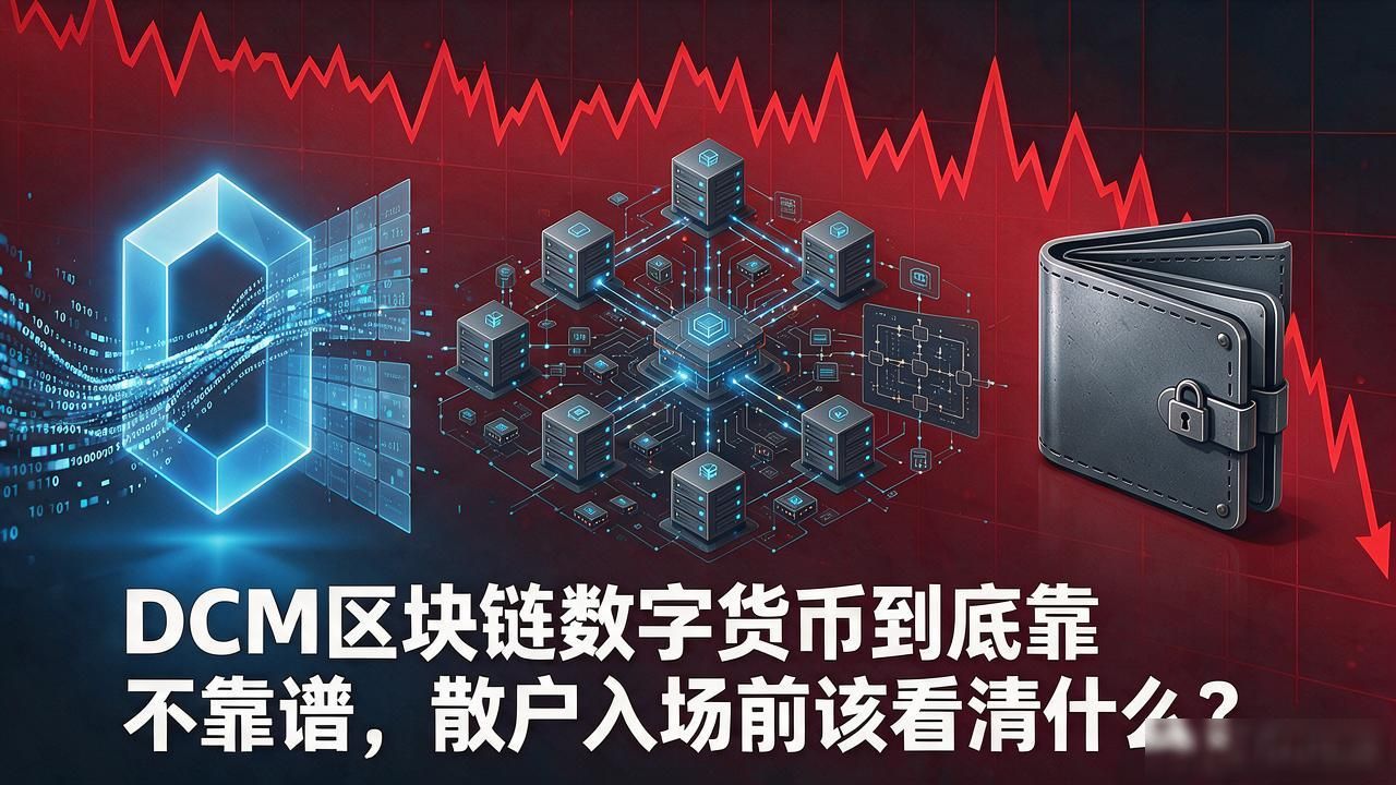 DCM区块链数字货币到底靠不靠谱，散户入场前该看清什么