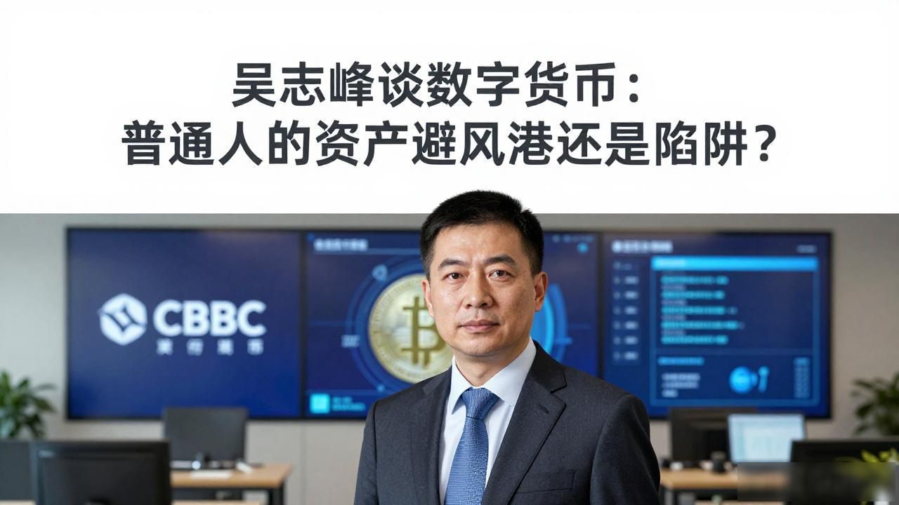 吴志峰谈数字货币：普通人的资产避风港还是陷阱？