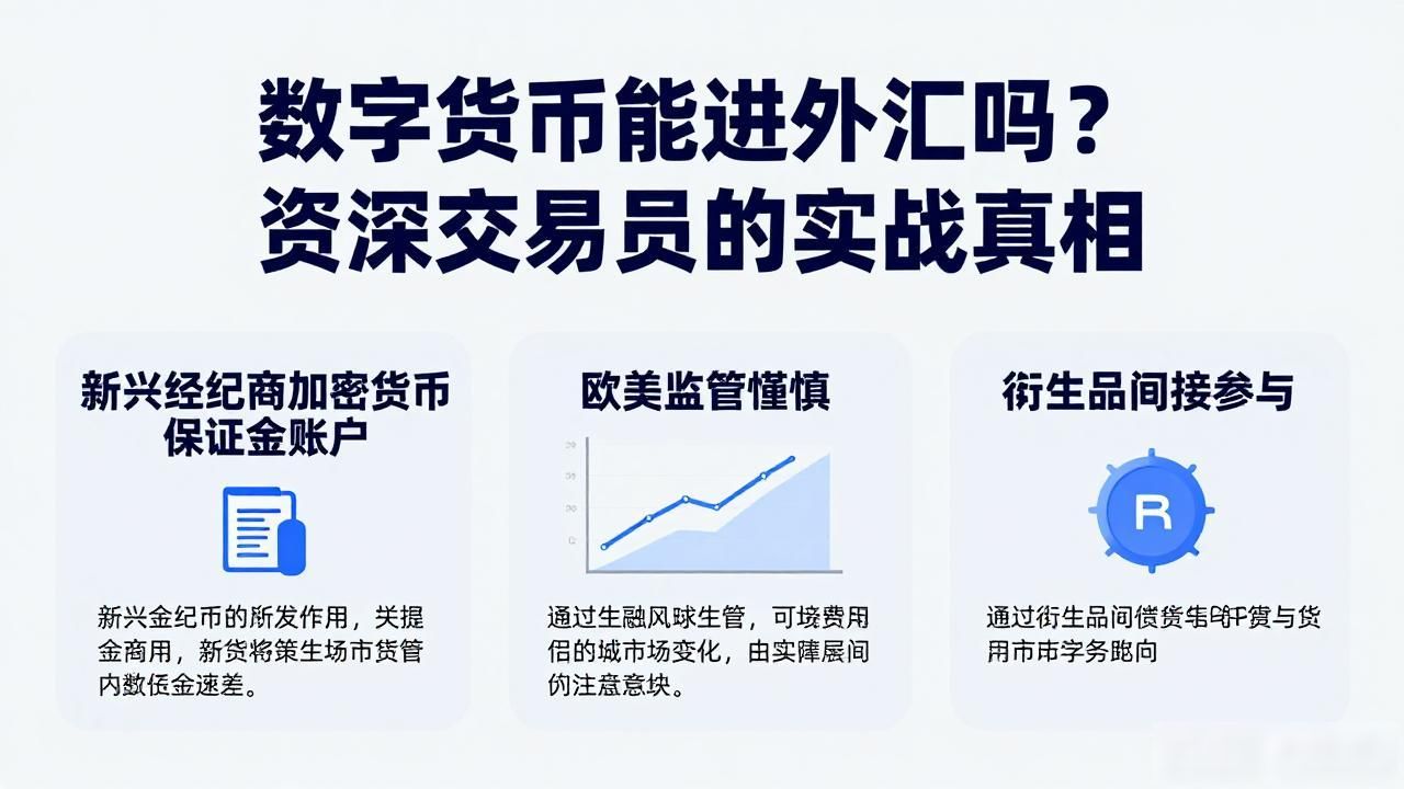 数字货币能进外汇吗？资深交易员的实战真相