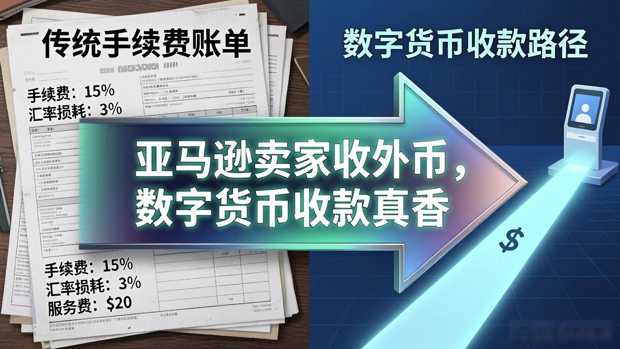 亚马逊卖家收外币，数字货币收款真香