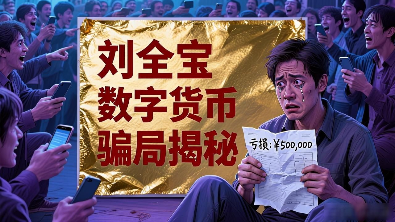 刘全宝数字货币骗局揭秘，投资者千万别踩坑