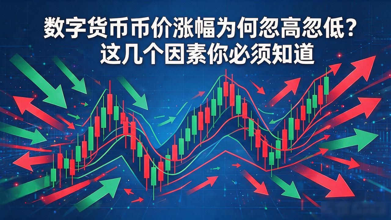 数字货币币价涨幅为何忽高忽低？这几个因素你必须知道