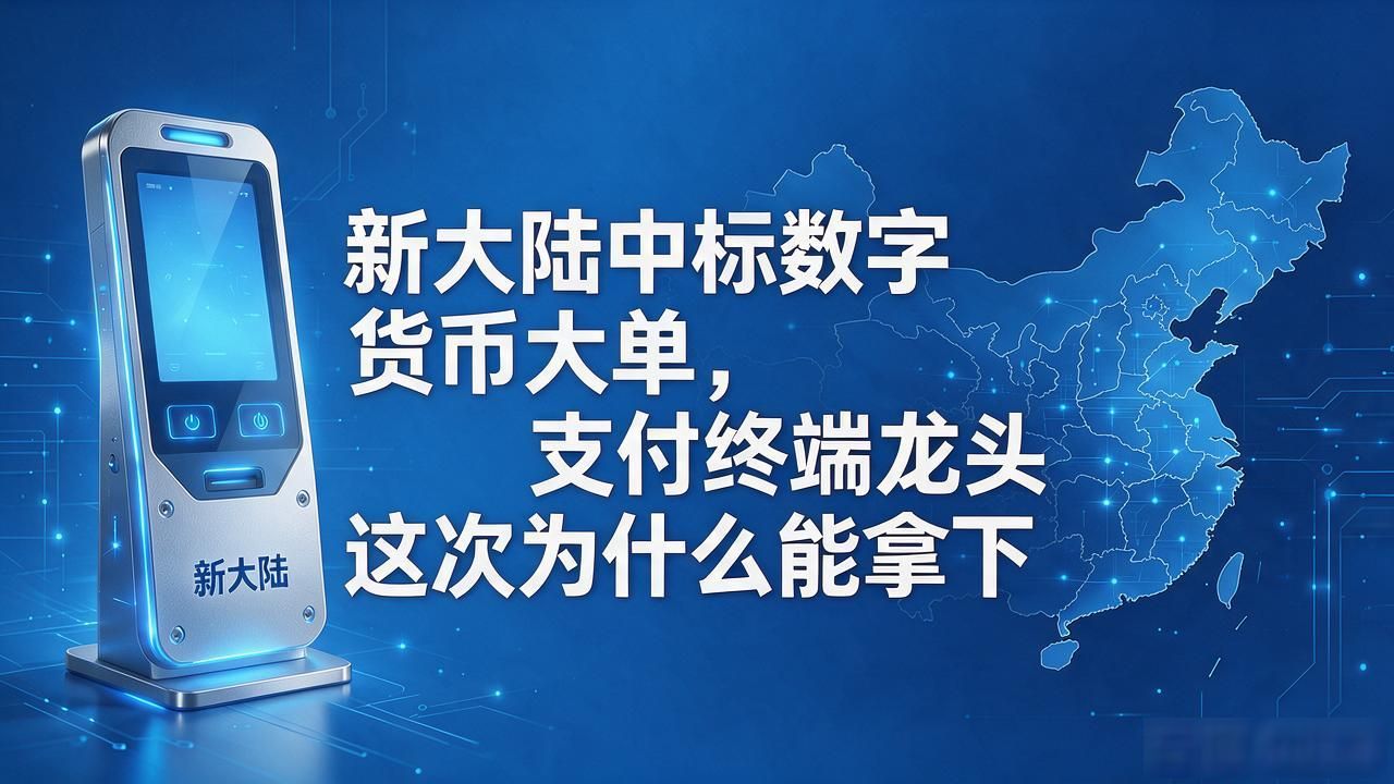 数字货币硬件钱包 批量供应 新大陆 终端设备 商户POS ATM 自助收银机 数字人民币 规模化商用_新大陆中标数字货币