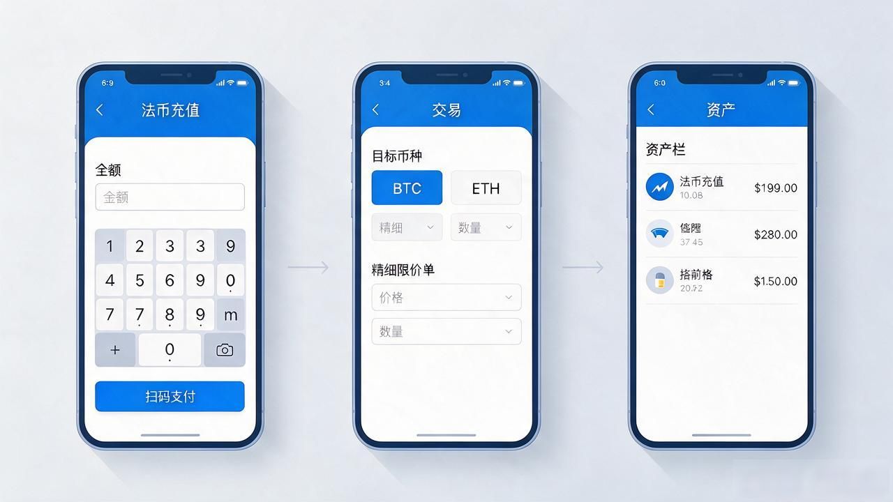 手机怎么换数字货币？开户、充值、买卖全流程说透