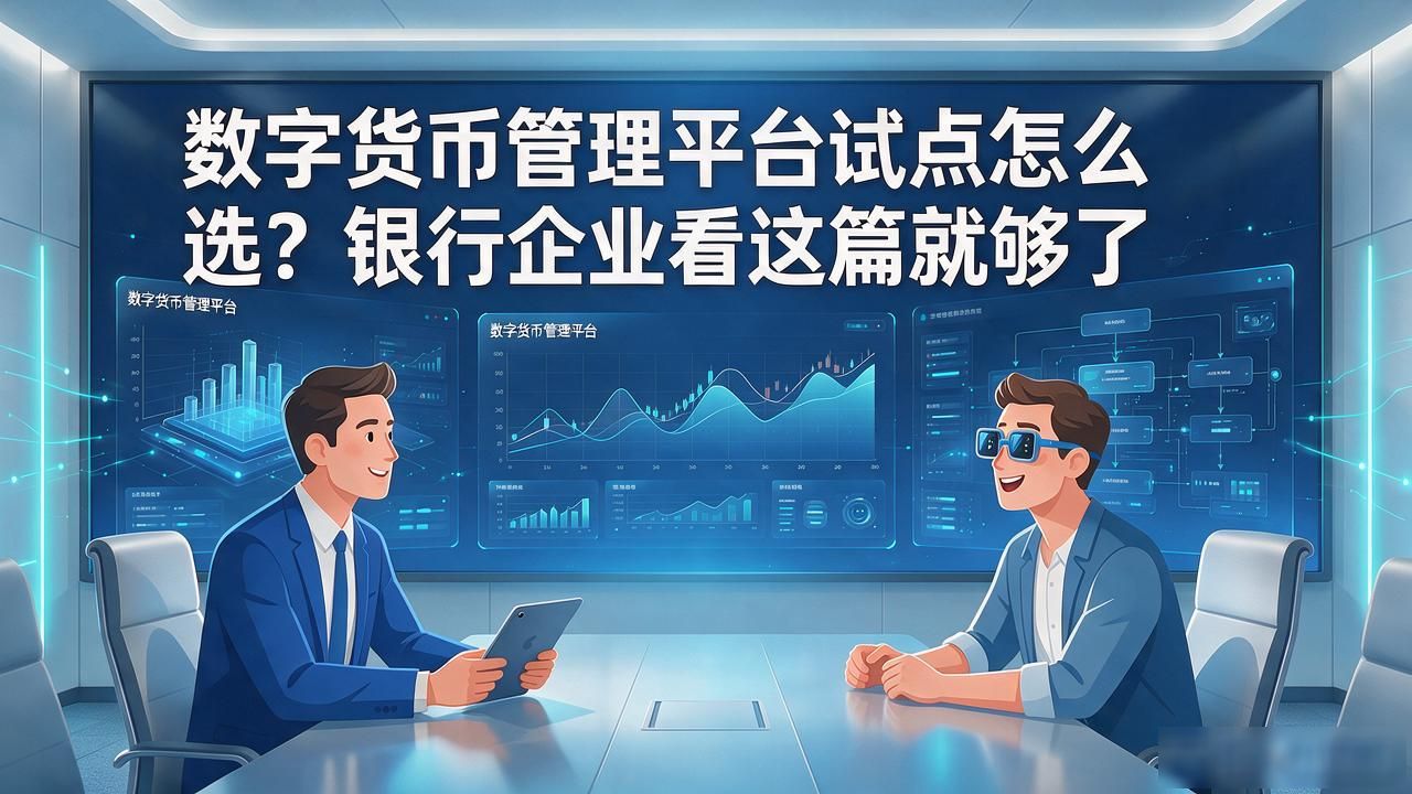 数字货币管理平台试点怎么选？银行企业看这篇就够了