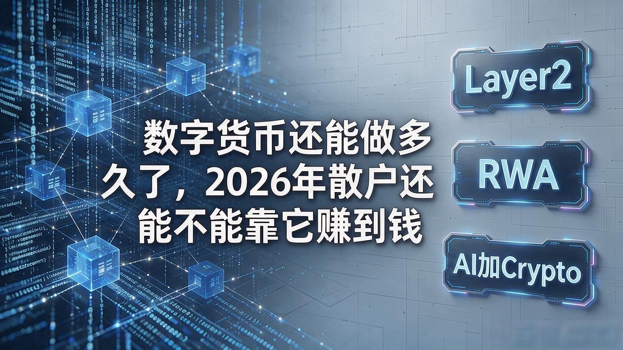 数字货币还能做多久了，2026年散户还能不能靠它赚到钱