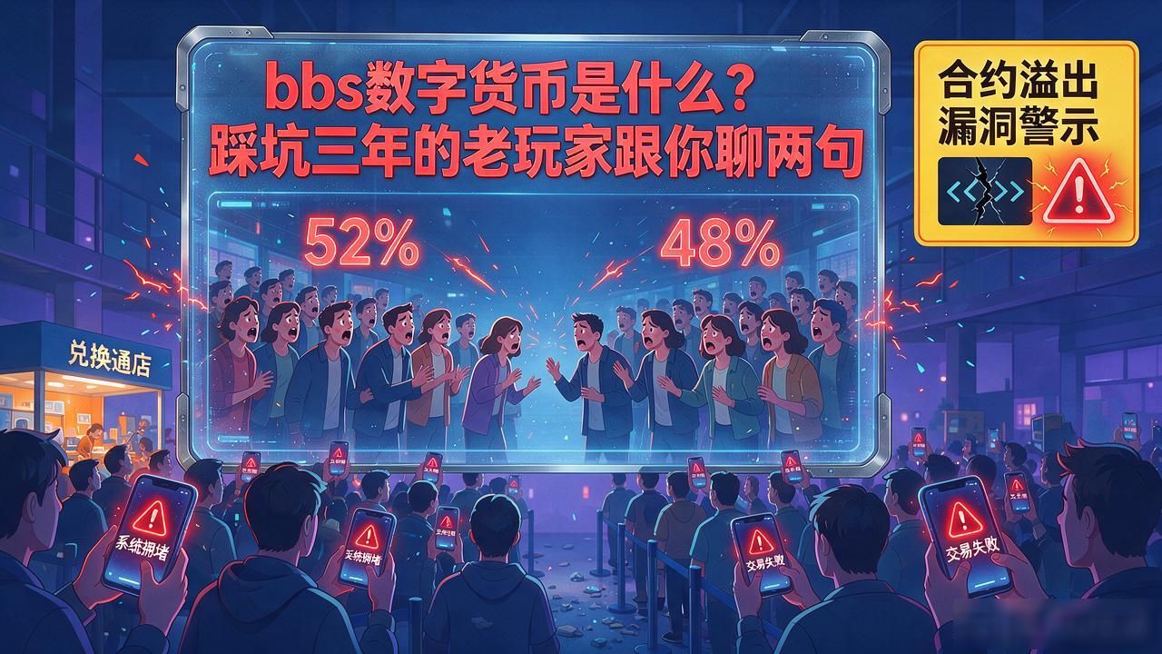 bbs数字货币是什么？踩坑三年的老玩家跟你聊两句