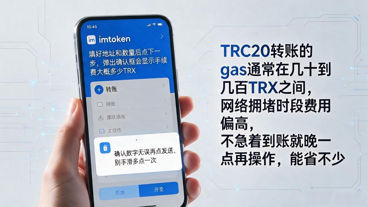 imtoken怎么转trc20？选对链、填对地址，几步就搞定