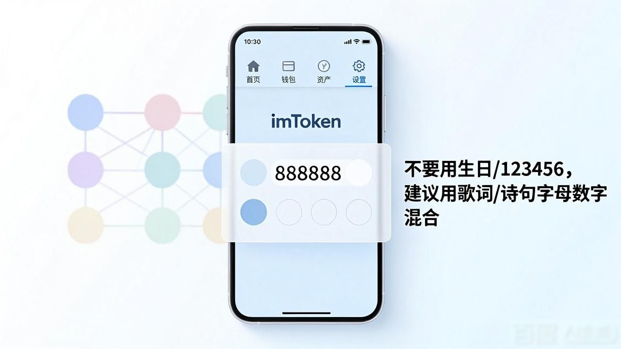 imToken中文版下载后，安全设置三步走