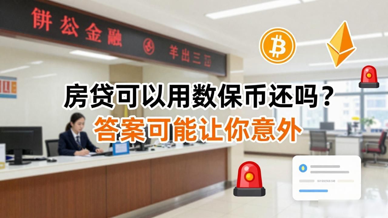 房贷可以用数字货币还吗？答案可能让你意外